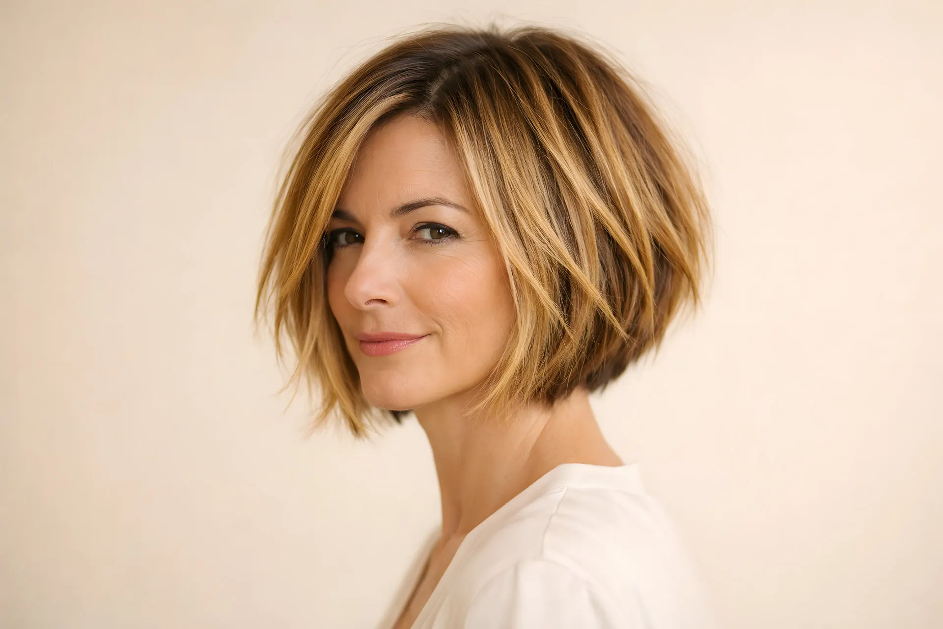 Coupe et coloration femme au salon Mickael Roman à Vayres